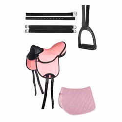 Shettissadel, 12", HKM Beginner