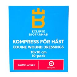 Kompresser, 10x10 cm, Eclipse Biofarmab