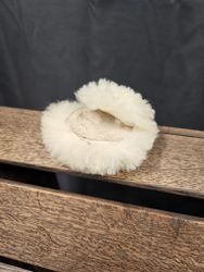 Fårskinn till pullarnosgrimma