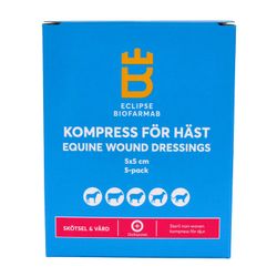 Kompresser, 5x5 cm, Eclipse Biofarmab