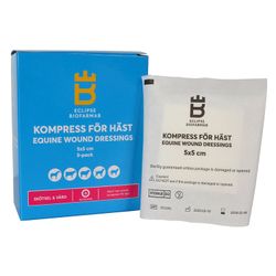 Kompresser, 5x5 cm, Eclipse Biofarmab