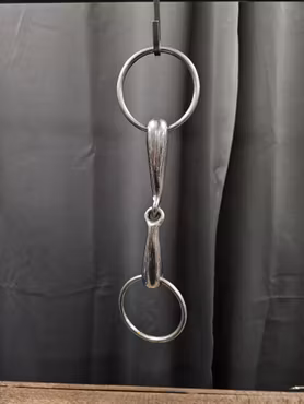 Tvådelat bett, 13,5 cm