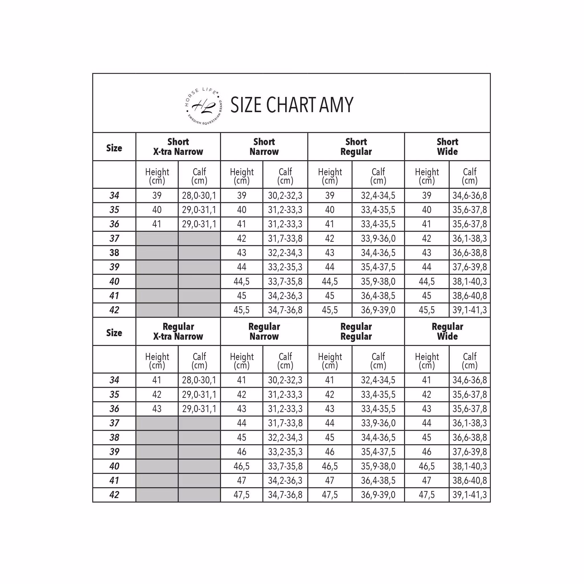 Ridstövlar, 34-42, HL Amy