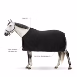 Fleecetäcke, 115-165 cm, Lippo Competition
