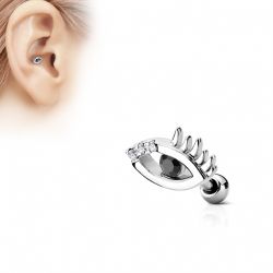 Tragus/helix med öga