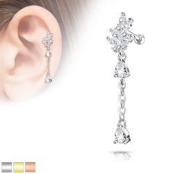 Tragus/Helix med hänge