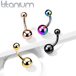 Navelpiercing bas titan
