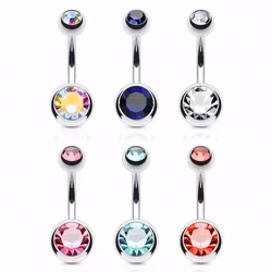 Navelpiercing 6-pack