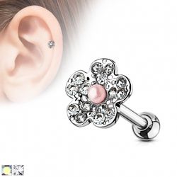 Tragus/Helix med söt blomma