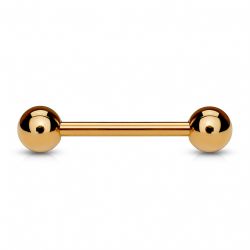 Roséguld barbell