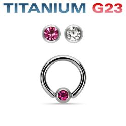 G23 Titan cbr med ädelsten