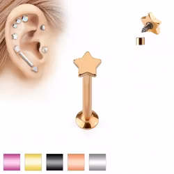 Labret med stjärna
