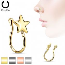 Fake piercing till näsa