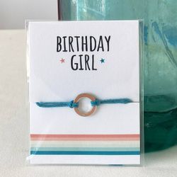 Armband birthday girl