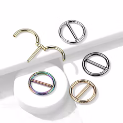Bröstpiercing cirkel