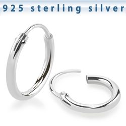 Silver örhängen