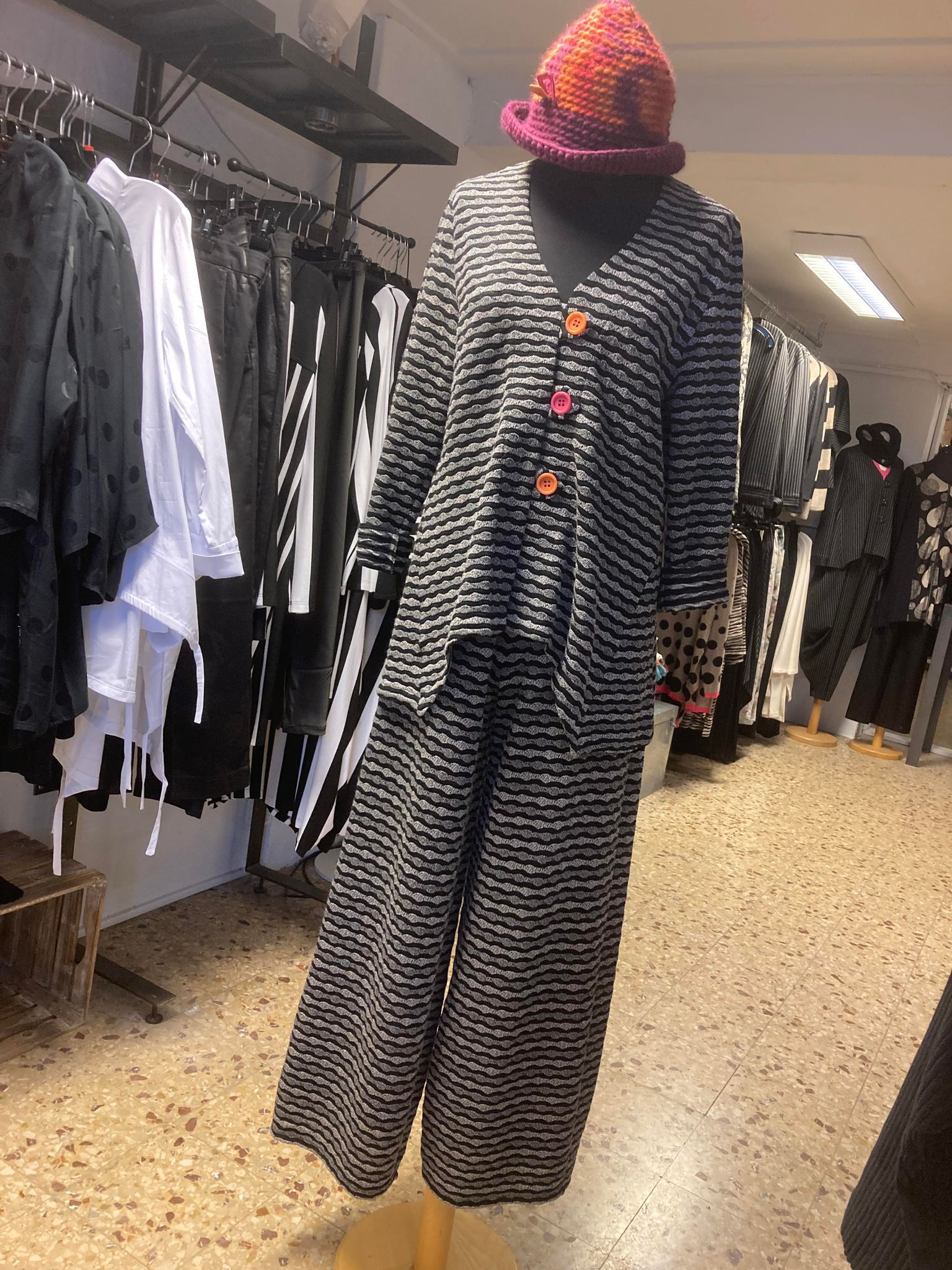 ballongbyxa randig jersey längorna
