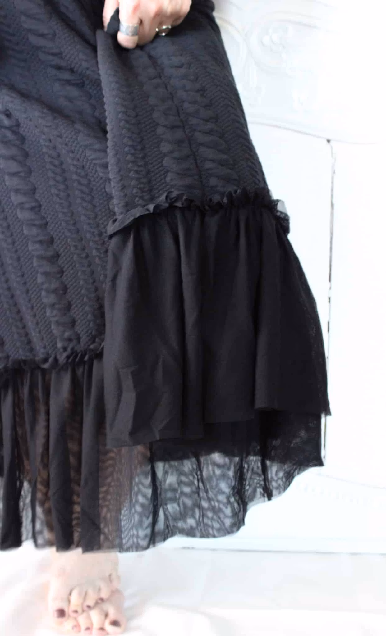 Emma klänning med spets