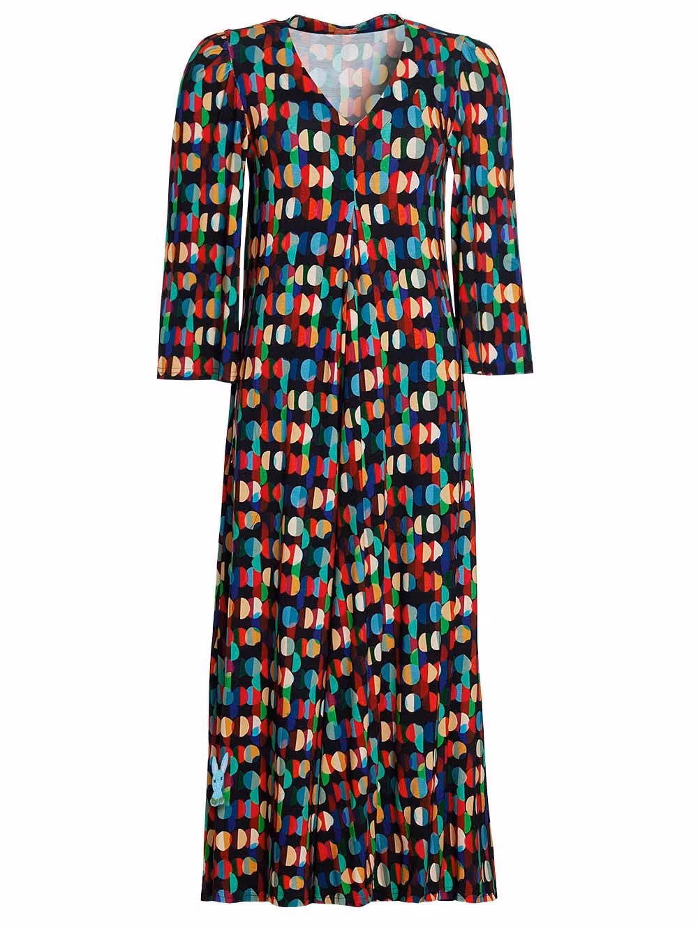 Färgglad klänning från du milde