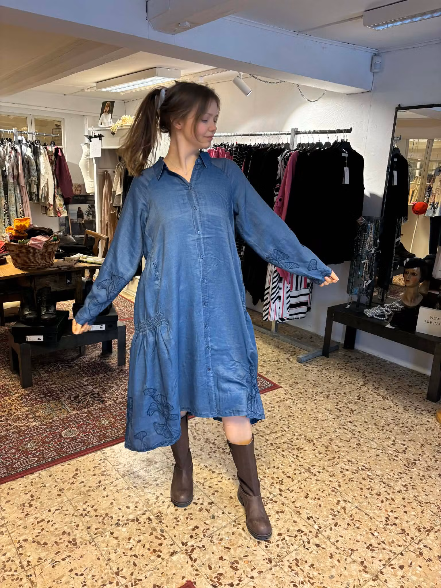 jeansklänning från noen