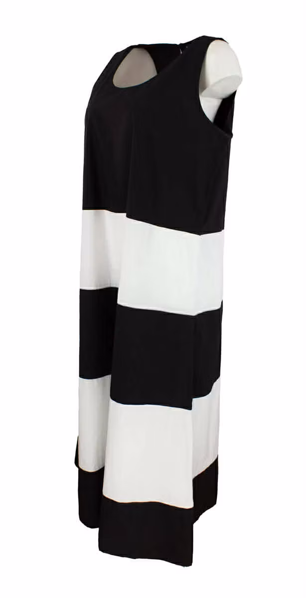 randig klänning Boheme