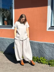 Heidi tunika linnefärgad