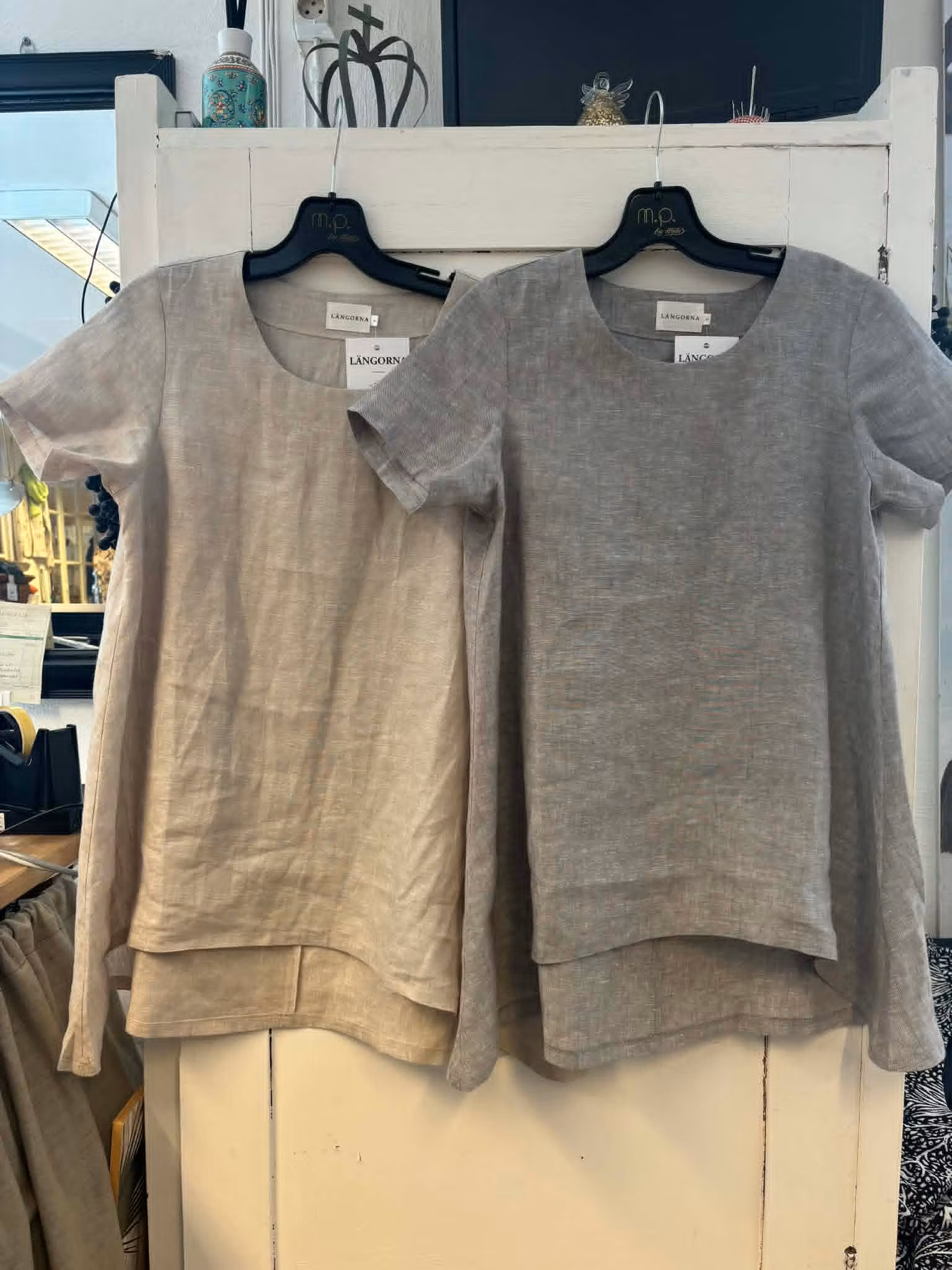Heidi tunika linnefärgad