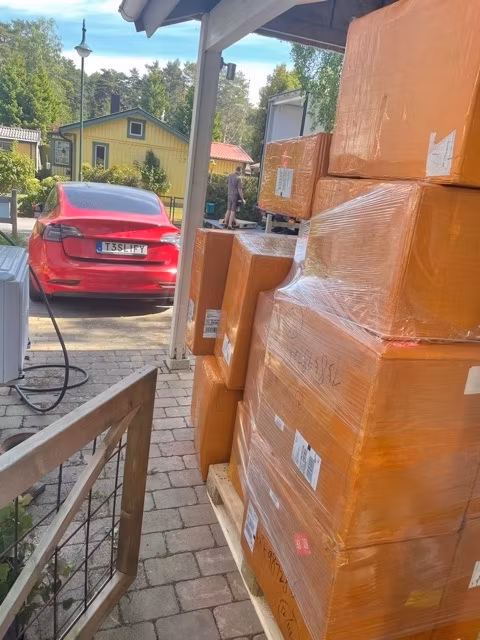 Öppet på vårt lager!