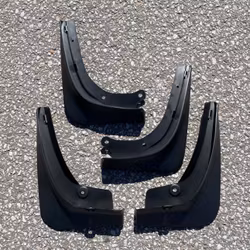 Stänkskydd, matt svarta, styckvis - Tesla Model 3