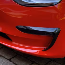 Paneler t dimljusen glossy carbon fiber - Tesla Model 3