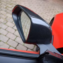 Kåpor till backspeglarna, carbon fiber glossy - Tesla Model 3