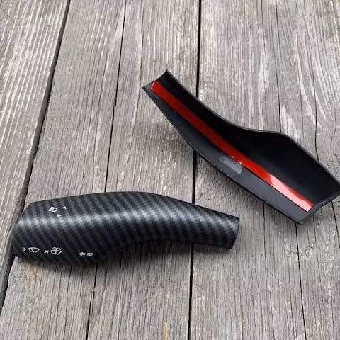 Paneler t rattspakarna matt carbon fiber - Tesla Model 3 2017-2023/Y 2021-2024