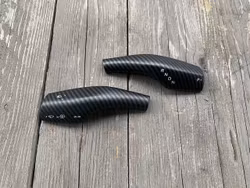 Paneler t rattspakarna matt carbon fiber - Tesla Model 3 2017-2023.9/Y 2021-2025.2