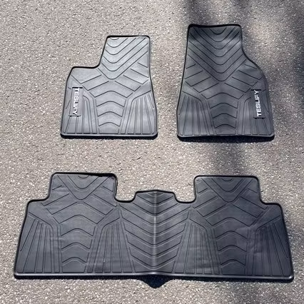 Gummimattor - 5 säten - Tesla Model X 2016-2020