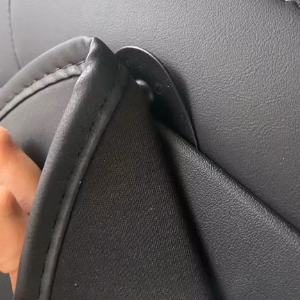 Antikick t framsätena, svart hel modell - 2-pack - Tesla Model 3/Y