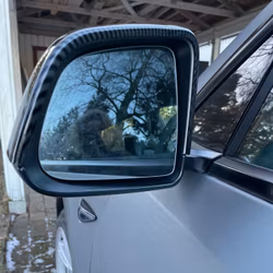 Kåpor till backspeglarna, glossy carbon fiber - Tesla Model Y
