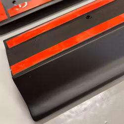 Sidokjol matt svart - Tesla Model 3