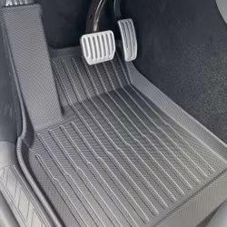 Paket: 6 TPE nanomattor, låg kant - Tesla Model Y