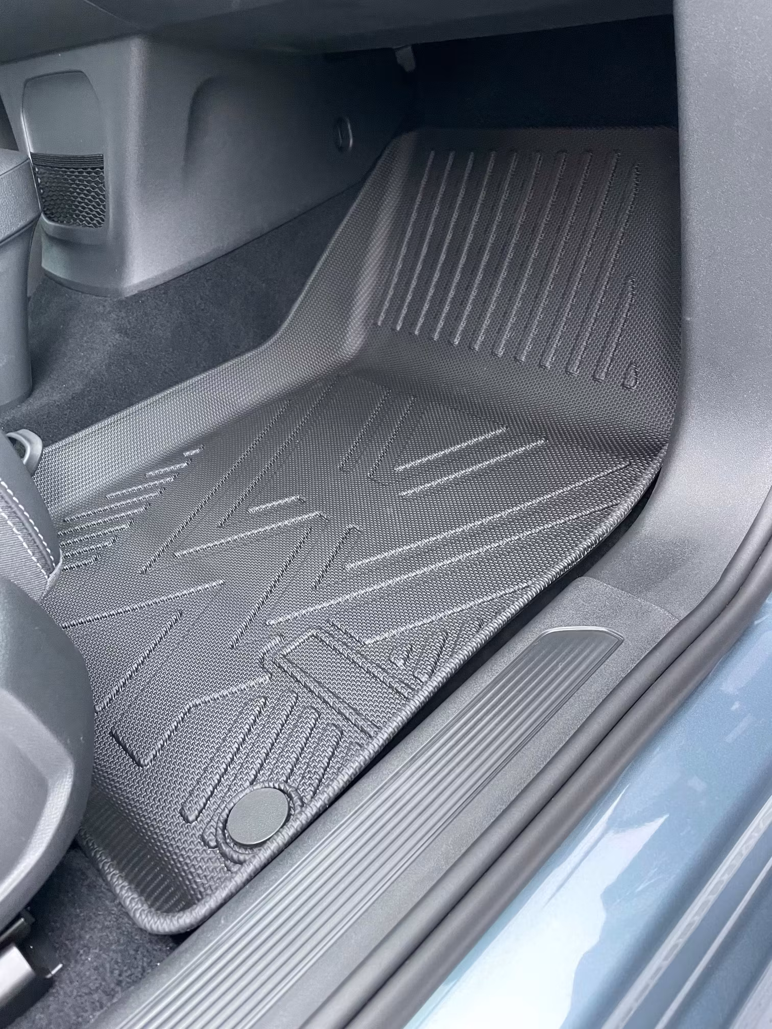 Snygga gummimattor till vw ID3. Set om 3 mattor.