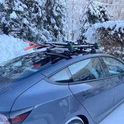 Vacuumräcken till skidor/snowboards - Tesla Model S/3/Y+ID3/ID4