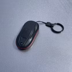 Nyckelhållare - läder - Tesla Model 3/Y