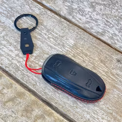 Nyckelhållare - läder - Tesla Model S