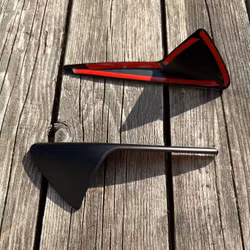 Paneler t sidoblinkers - matt svart - Tesla Model S/3/X/Y