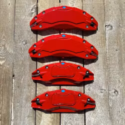 Brake caliper covers, red - Tesla Model 3