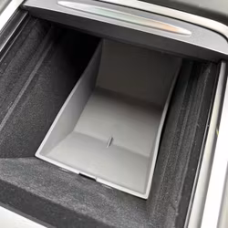 Insats i silikon till mittkonsolen, grå - Tesla Model 3 2021/Y