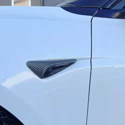 Paneler t sidoblinkers i matt carbon fiber - Tesla med HW4