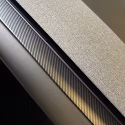 Paneler t instrumentbrädan, matt carbon fiber - Tesla Model 3 Highland