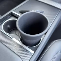 Papperskorg till mugghållaren, svart