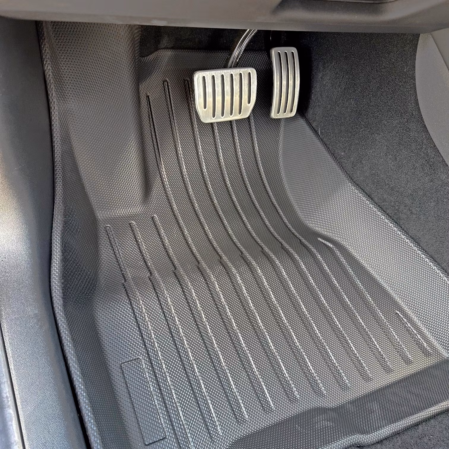 Interior mats TPE nano, high edge - Tesla Model 3