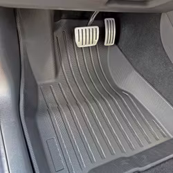 Interiörmattor TPE nano, hög kant - Tesla Model 3